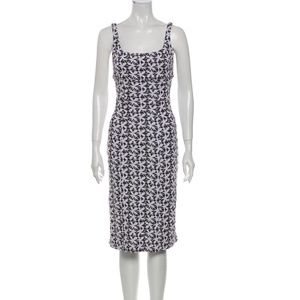 Diane von Furstenberg Bridget Midi Length Dress